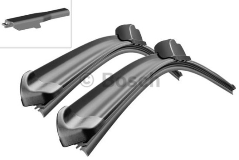 A637S Bosch AeroTwin Viskerblade / Vinduesvisker Sæt, 475 & 500mm lange, passer til forskellige mini modeller
