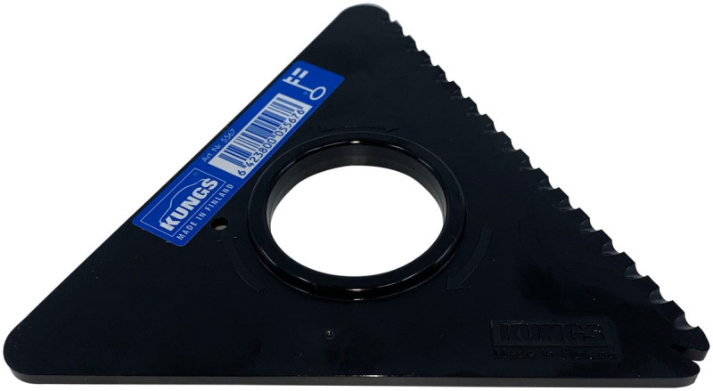 Løs trekantet-plast klinge med vendbar skær til Kungs isskrabere