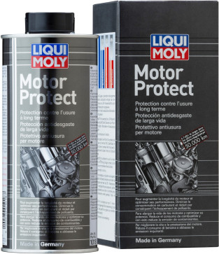 MotorProtect fra Liqui Moly, som nedsætter friktionen og giver derfor bedre brændstof økonomi