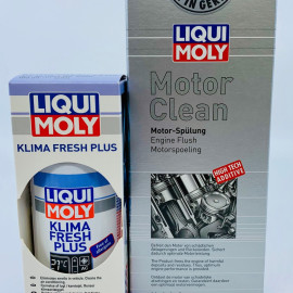 Motor & kabine rense pakke, består af 2 produkter, begge fra Liqui Moly