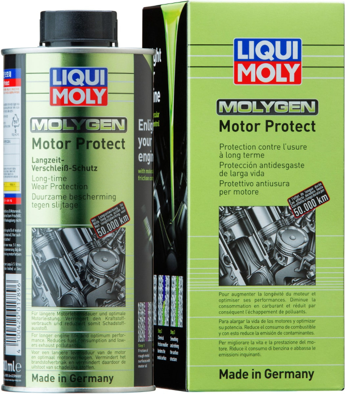 Billede af Molygen motorprotect, Indvendig motorbeskyttelse med Liqui Moly, 500ml