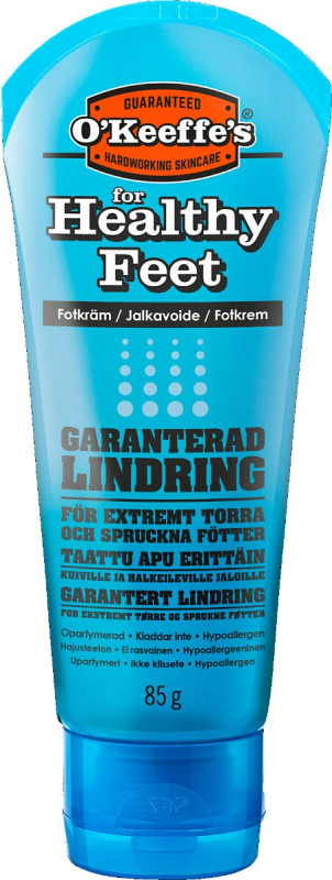 O'Keeffe's Healthy feet, 85g creme i tube