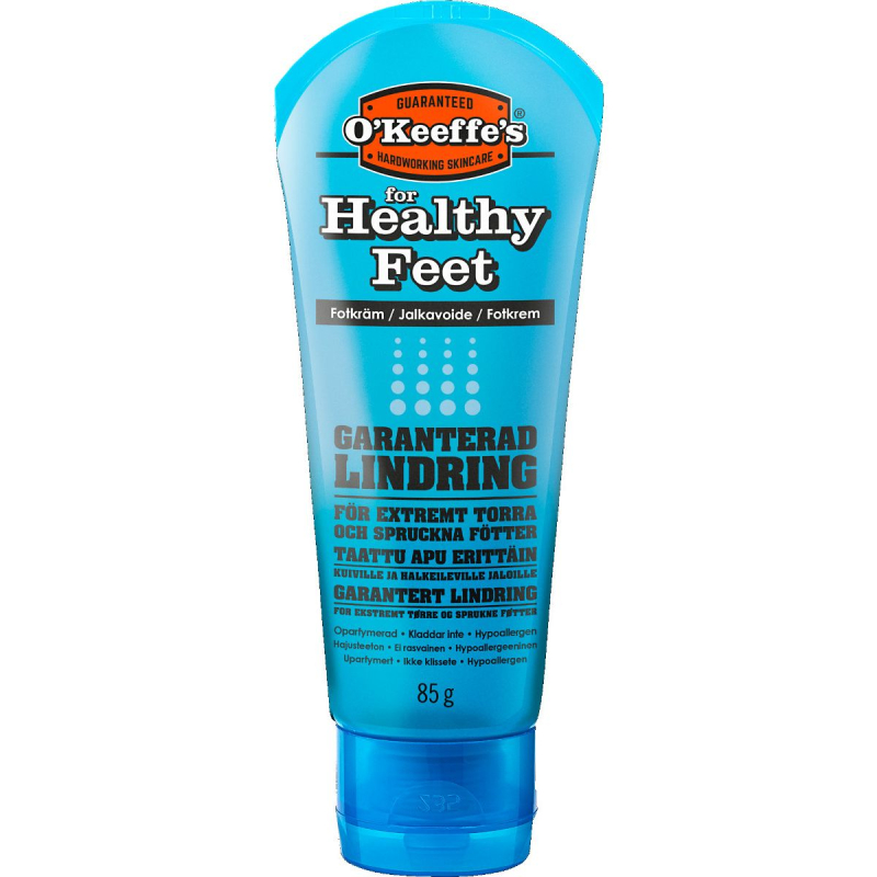 Billede af Healthy Feet, fodcreme i 85g tube fra O´Keeffe´s hos Viskerbladet.dk