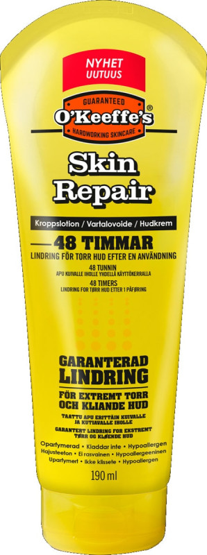 O'Keeffe's Skin Repair / Body Lotion, 190ml creme i tube