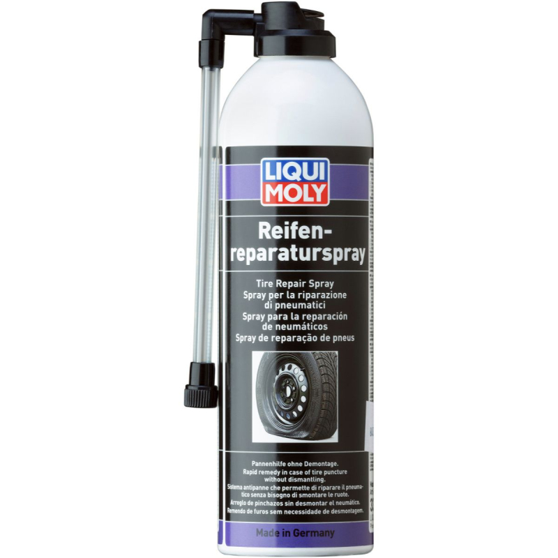 Billede af Dækpilot / Punkteringsspray, til Bil og MC, 500ml fra Liqui Moly hos Viskerbladet.dk