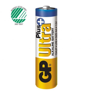 LR6 / AA Alkaline batteri fra GP model Ultra Plus