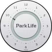 ParkLife parkerings ur, Titanium/Silver (FS29) fra Needit