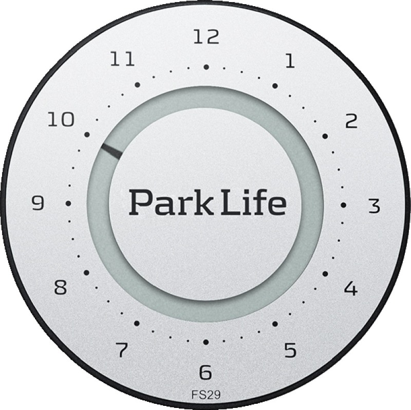 Billede af ParkLife parkerings ur, Titanium/Silver (FS29) fra Needit