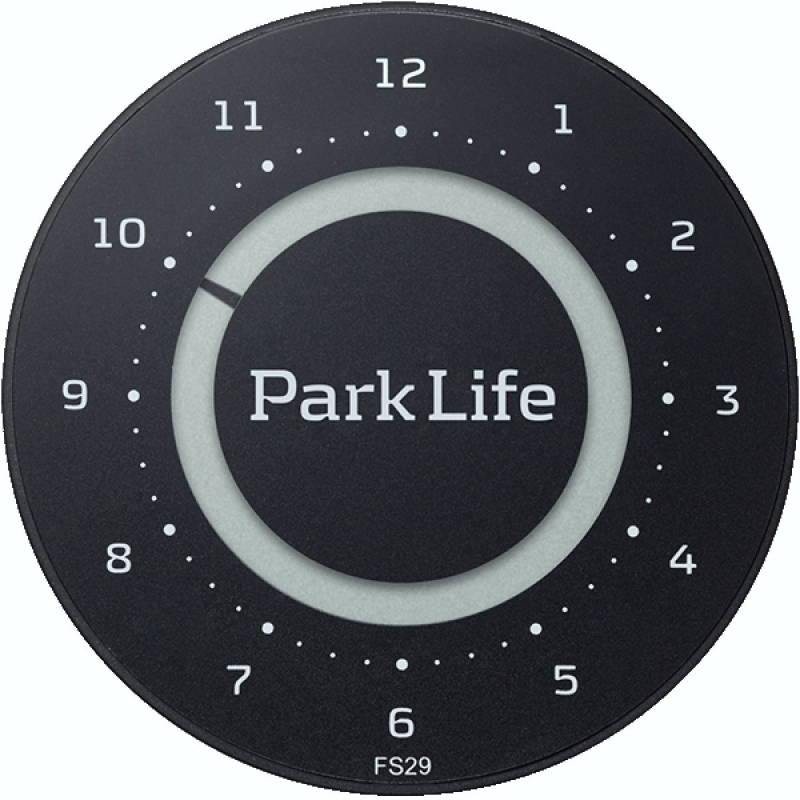 Billede af ParkLife parkerings ur, Carbon/Black (FS29) fra Needit hos Viskerbladet.dk