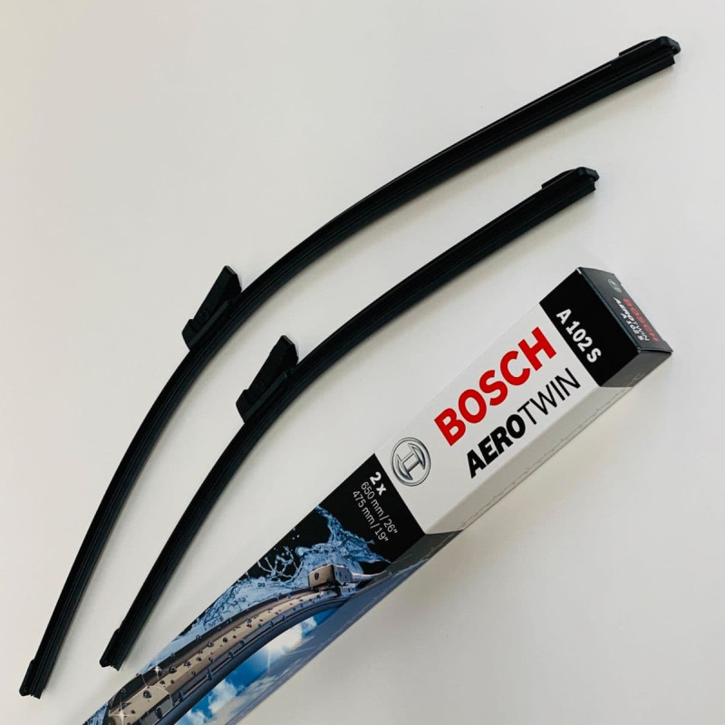 A102S Bosch AeroTwin Viskerblade sæt, passer til flere nyere VW modeller m.fl.