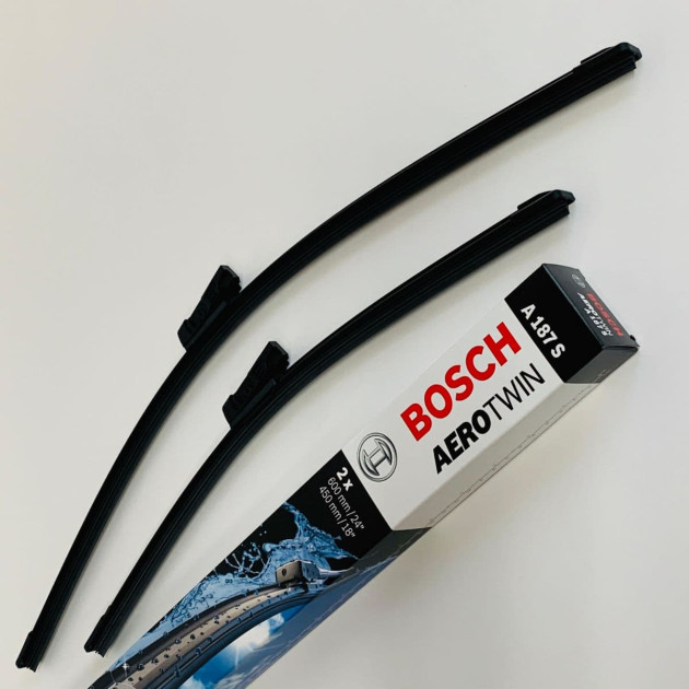 A187S Bosch AeroTwin Viskerblade / Vinduesvisker Sæt, Pris 189,00kr.