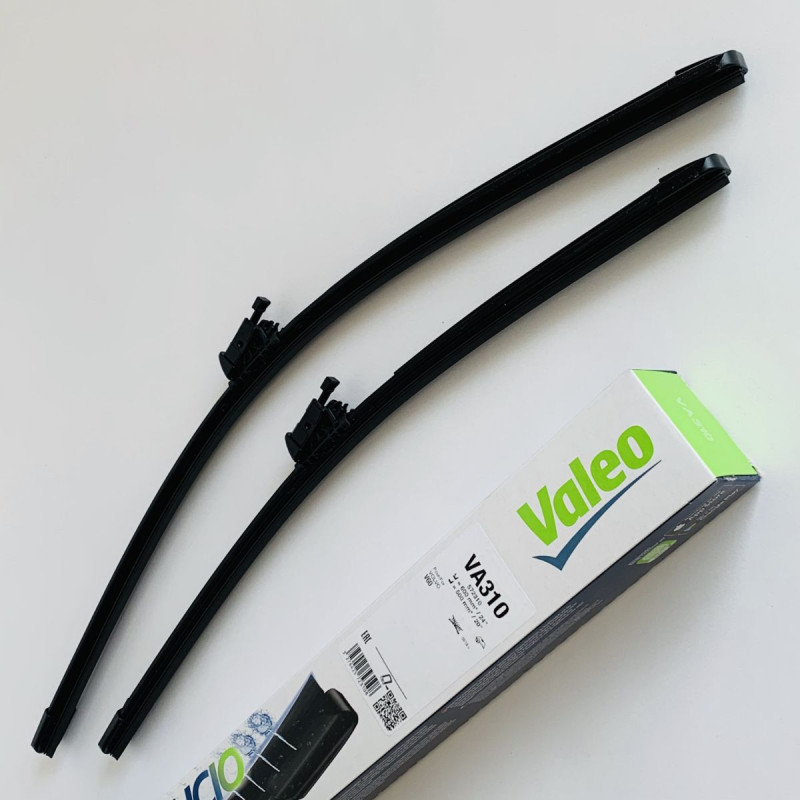 VA310 / 572310 Valeo AquaBlade Viskerblade sæt, med sprinkler dyser til Volvo V60 fra årg. 9/2018 og frem