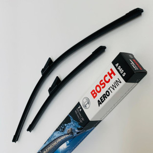 A945S Bosch AeroTwin Viskerblade sæt, 650+400mm lange viskere A945S Bosch AeroTwin Viskerblade sæt, 650+400mm lange viskere