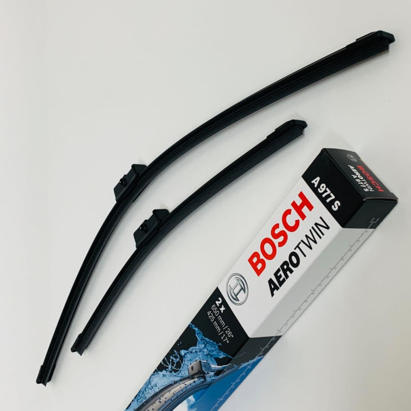 Billede af A977S Bosch Aerotwin Viskerblade / Fladblade sæt 650+425mm hos Viskerbladet.dk