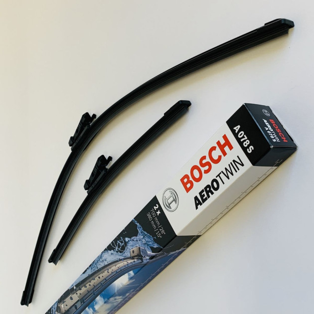 Tergicristalli Bosch Aerotwin A079S, Lunghezza 650mm/650mm, 1 set per parabrezza anteriore