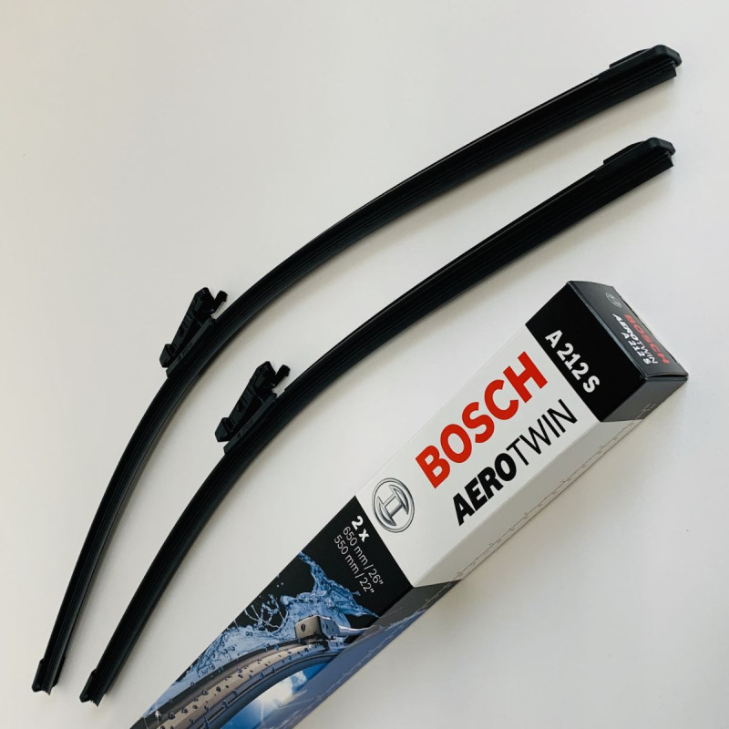 A212S Bosch AeroTwin Viskerblade sæt, 650+550mm lange viskere