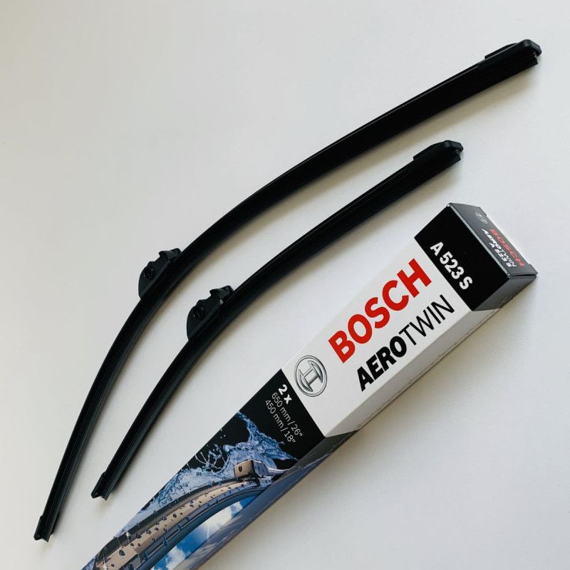 A523S Bosch AeroTwin Viskerblade sæt, 650+450mm lange viskere