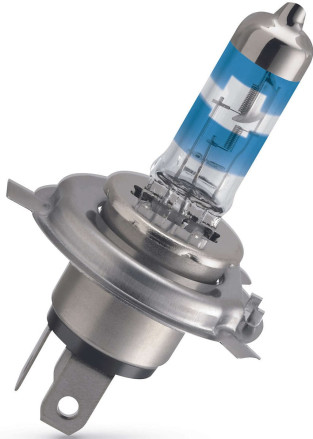 h4 pære i racing vision +150 mere lys fra Philips 