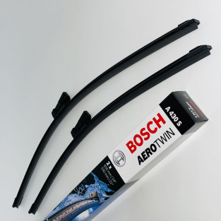 A430S Bosch AeroTwin Viskerblade / Vinduesvisker sæt, 600 & 530mm lange