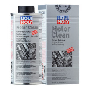 Motorclean / olierense additiv til brugt inden olieskift. Flasken indeholder 500ml fra Liqui Moly