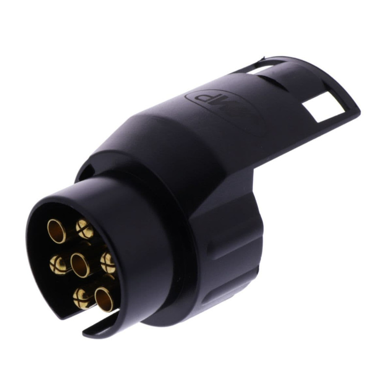 anhængerstik adaptor fra 7 polet bil til 13 polet trailer eller campingvogn 