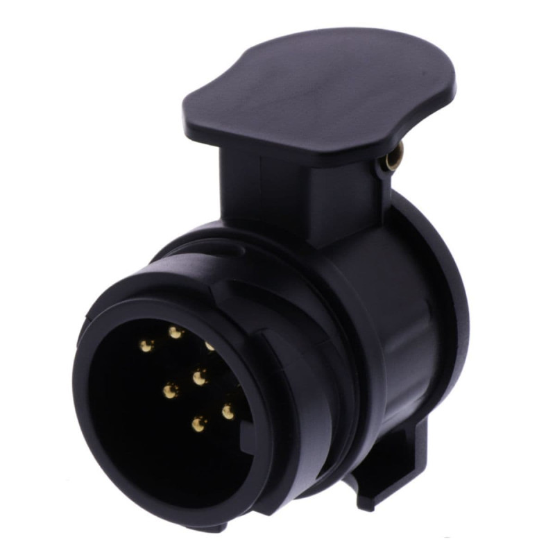 adaptor 13 polet han stik - til 7 polet hun stik