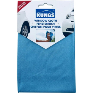 Microfiberklud til glas, spejle og autoruder. kluden måler 40x40cm og er et kvalitets produkt fra Kungs Microfiberklud til glas, spejle og autoruder. kluden måler 40x40cm og er et kvalitets produkt fra Kungs