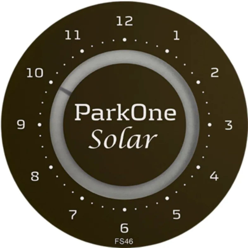 Billede af ParkOne Solar parkerings ur, Black/Sort (FS46) fra Needit