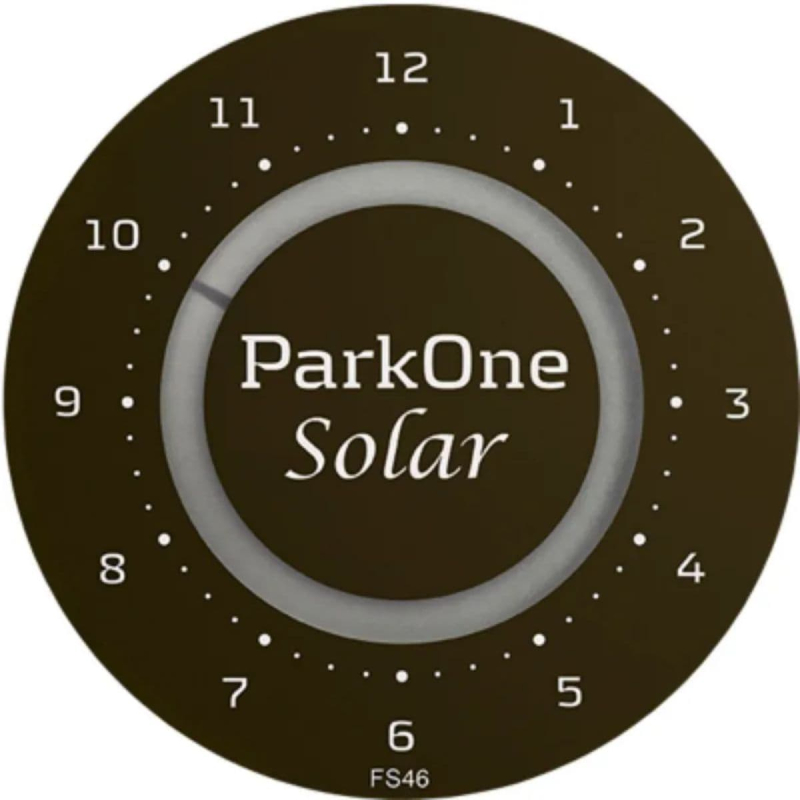 Billede af ParkOne Solar parkerings ur, Black/Sort (FS46) fra Needit hos Viskerbladet.dk