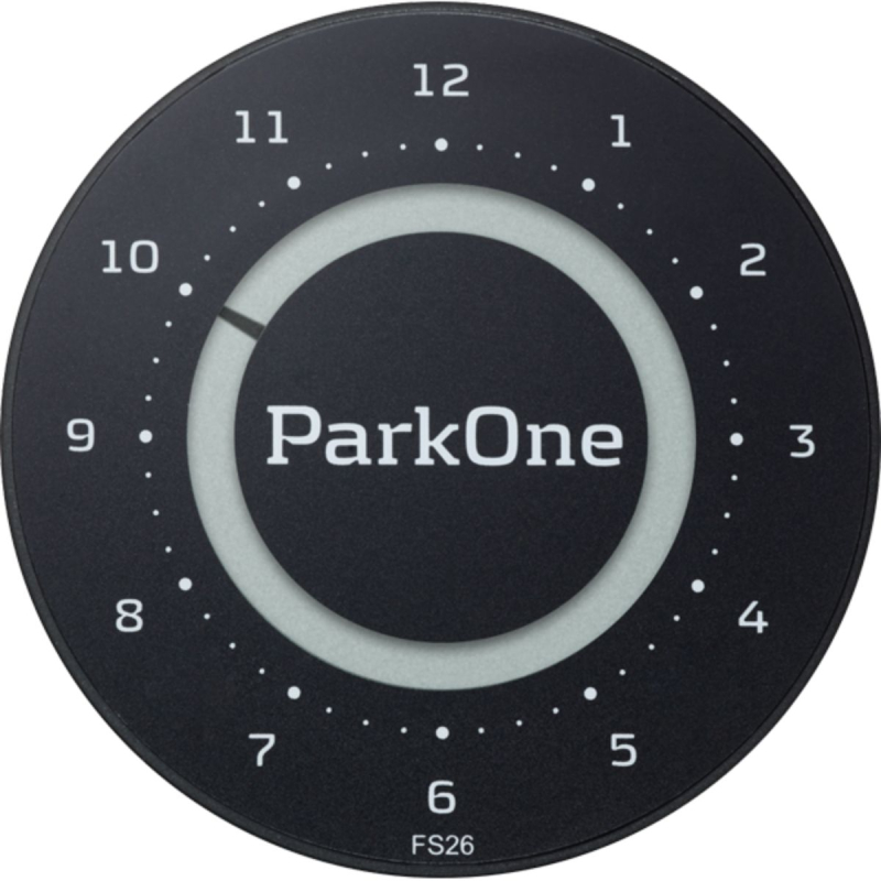 Billede af ParkOne 2 parkerings ur, Carbon/Black (FS26) fra Needit