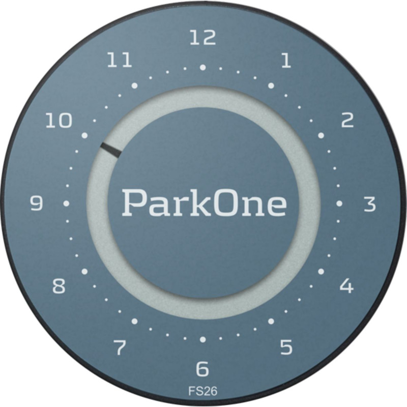 ParkOne 2 parkerings ur i farven Dolphin Gray fra Danske Needit