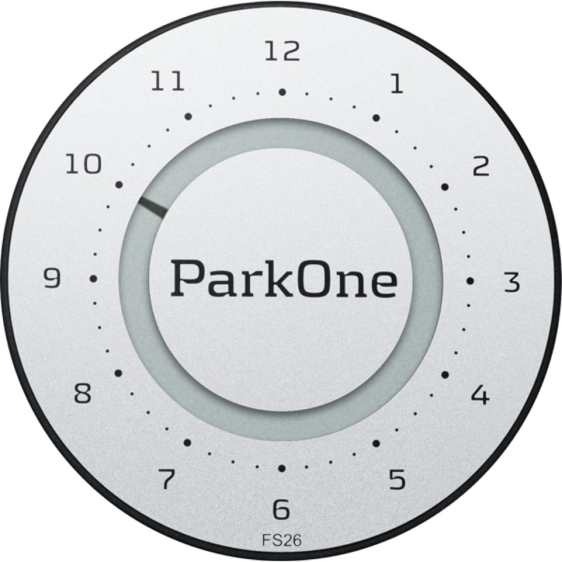 Billede af ParkOne 2 parkerings ur, Titanium Silver (FS26) fra Needit