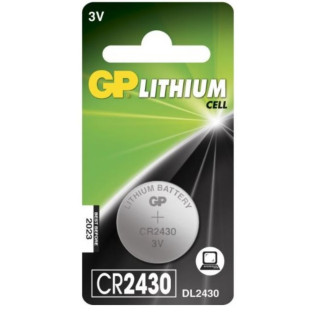 CR2030 Knapcelle batteri i blisterpakke fra GP
