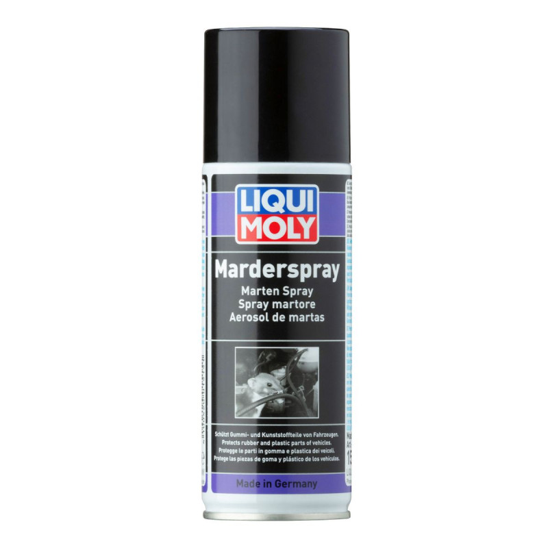 Gnaverbeskyttelse / Marderspray / mårspray / gnaverspray - beskytter i mod gnaver i kabler og ledninger 200ml spray fra Liqui Moly