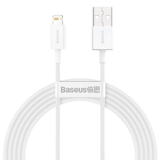 Baseus ladekabel til Apple enheder. Med USB-A / Lightning stik - 1,5m lang