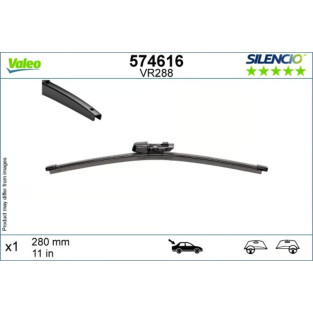 574616 / VR288 Valeo Silencio Bagrudevisker, 280mm lang, passer til ID.3+ID.4+ID.5+Skoda Enyaq m.fl.