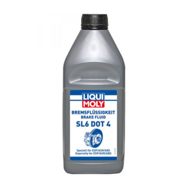 Bremsevæske SL6, DOT 4 Brake Fluid, Liqui Moly, 1000ml