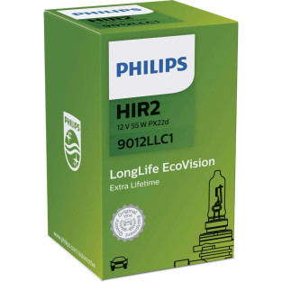 HIR2 / 9012llc1 LongLife EcoVision pære fra Philips