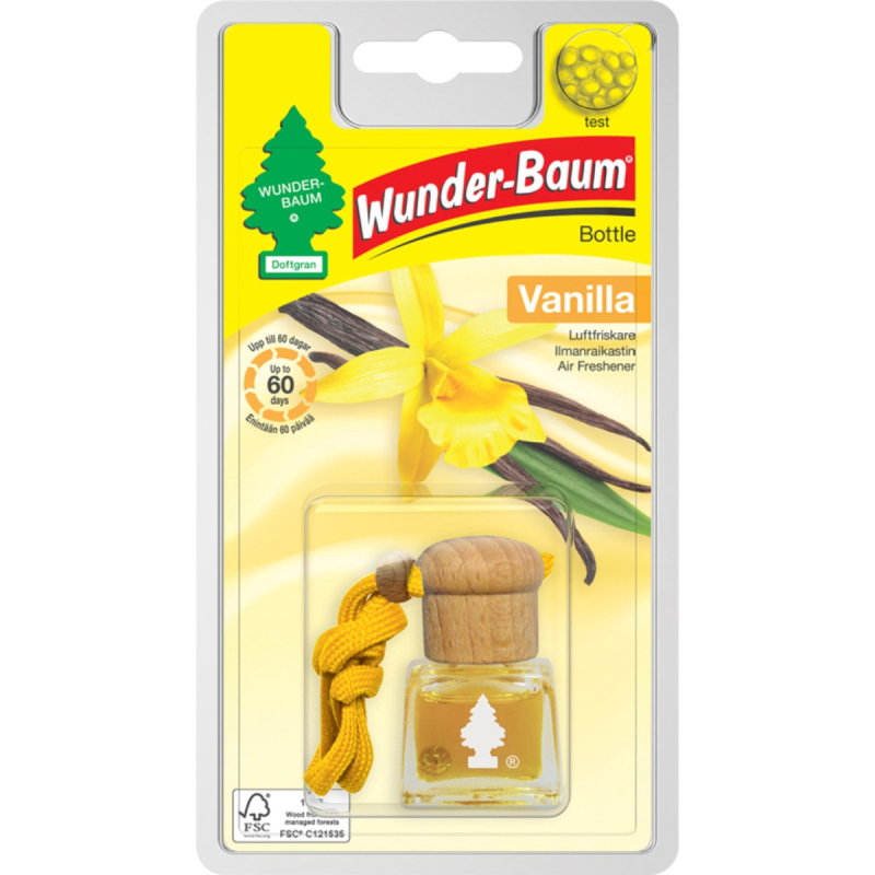 Vanilla Luft Frisker Flaske Air Freshener Bottle Fra Wunderbaum