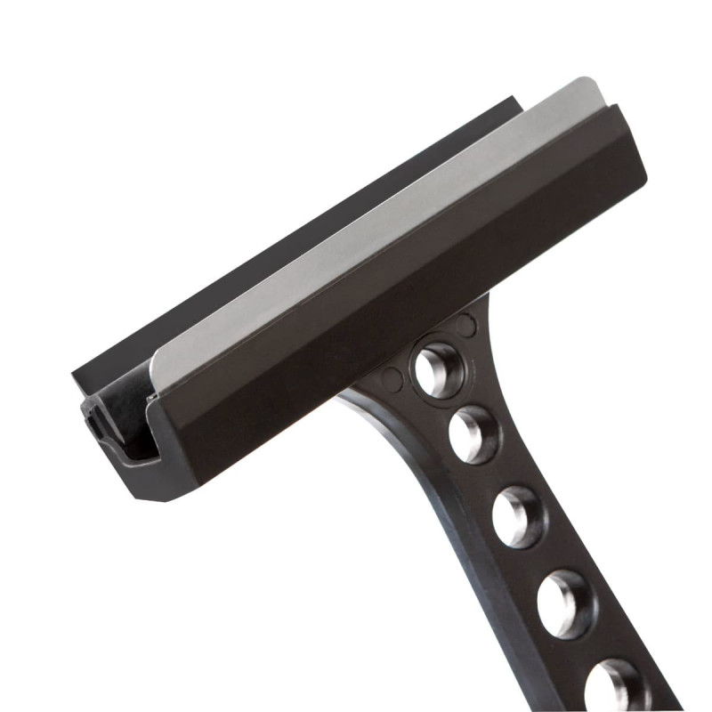 Isskraberen Polar-IS med rustfri klinge, skraberen er fremstillet af stærk sort plast