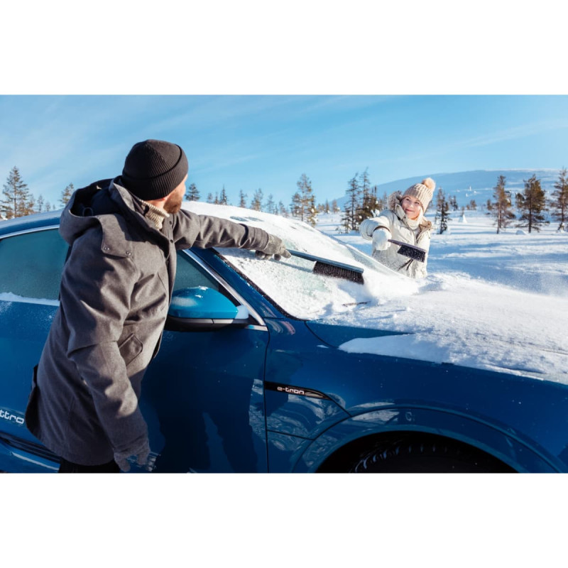 Max is, sne børsten og isskraberen som bør ligge i alle biler inden sneen falder.