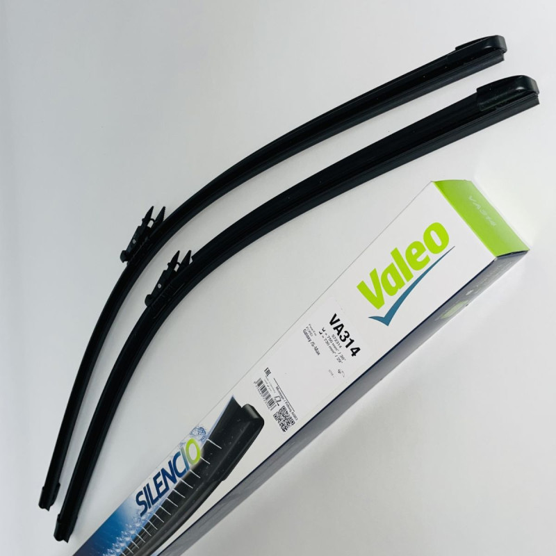 VA314 / 572314 Valeo Silencio Aquablade Viskerblade sæt, passer til: Ford Galaxy & S-Max mk. 2 fra årg. 7/2018 og frem( til alle modeller med sprinkler dyser indbygget i viskerne )