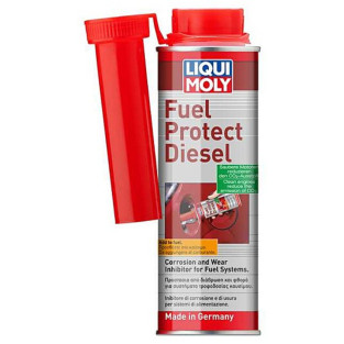 Diesel Fuel Protect fra Liqui Moly, fjerner fugt/vand fra diesel tanken og hele brændstofsystemet, leveres i 300ml flaske med hældetud
