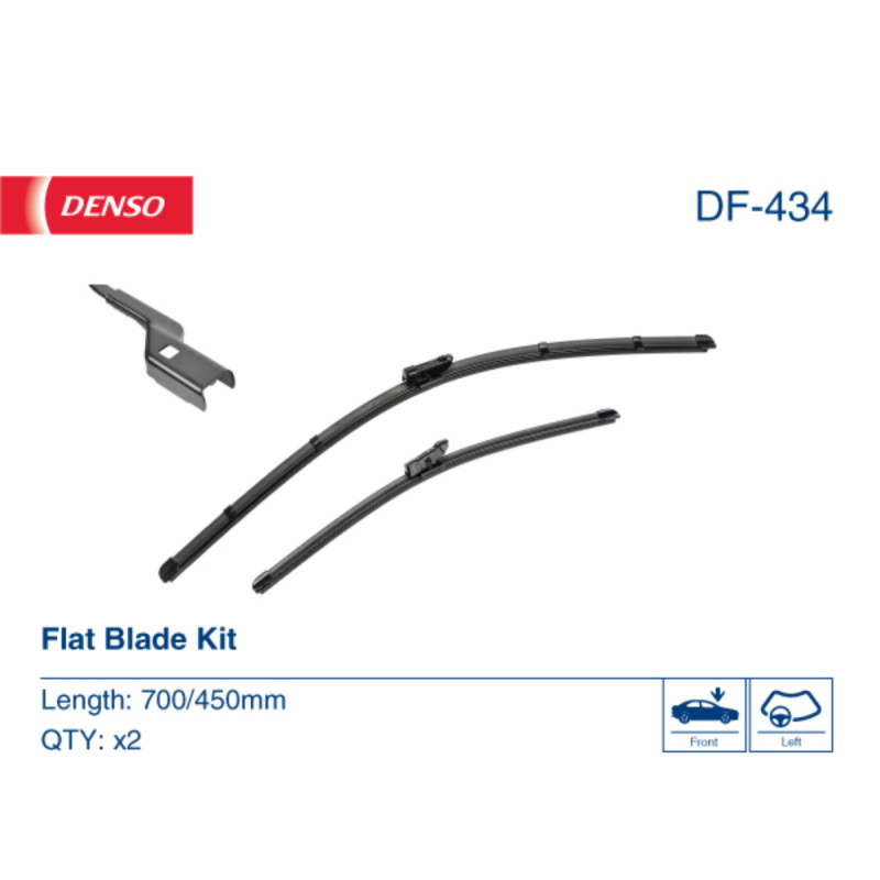 Denso DF-434 flat blade kit - Viskerbladet.dk