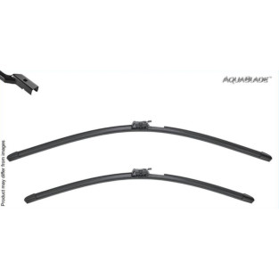 VA335 / 572335 Valeo Silencio AquaBlade ( Med indbygget sprinkler dyser & Varme ) 650mm & 500mm lange viskere