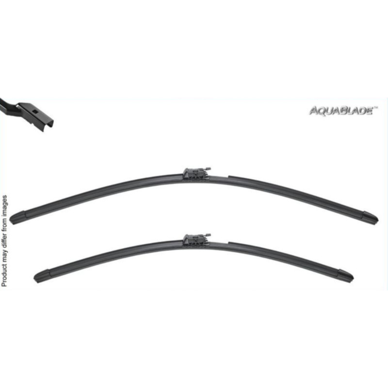 VA335 / 572335 Valeo Silencio AquaBlade ( Med indbygget sprinkler dyser & Varme ) 650mm & 500mm lange viskere