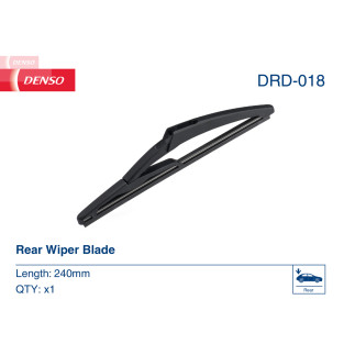 DRD01800003D / DRD 018 Denso Bagrudevisker, 10 inch / 240mm lang