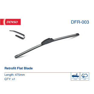 DFR0030000NB / DFR-003 Denso viskerblad / fladblade 47,5cm lang ( hook montering )
