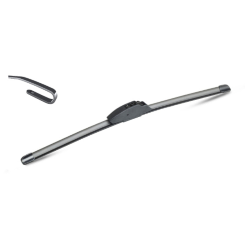 DFR-004 Denso fladblade / viskerblad, 500mm lang - krog / hook monteret