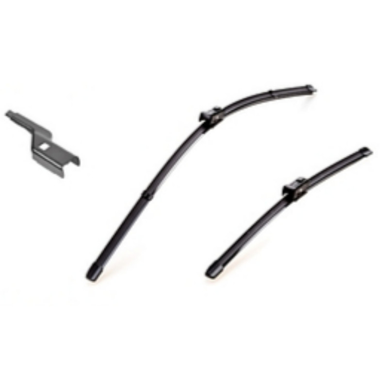 DF-053 Denso fladblade, viskerblade / vinduesvisker sæt som passer til Toyota Avensis T27 fra årg. 2008 og frem